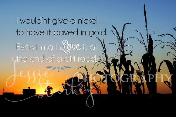Sunset of Gold Saying