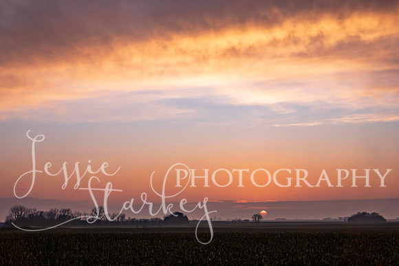Orange & Blue Sunset